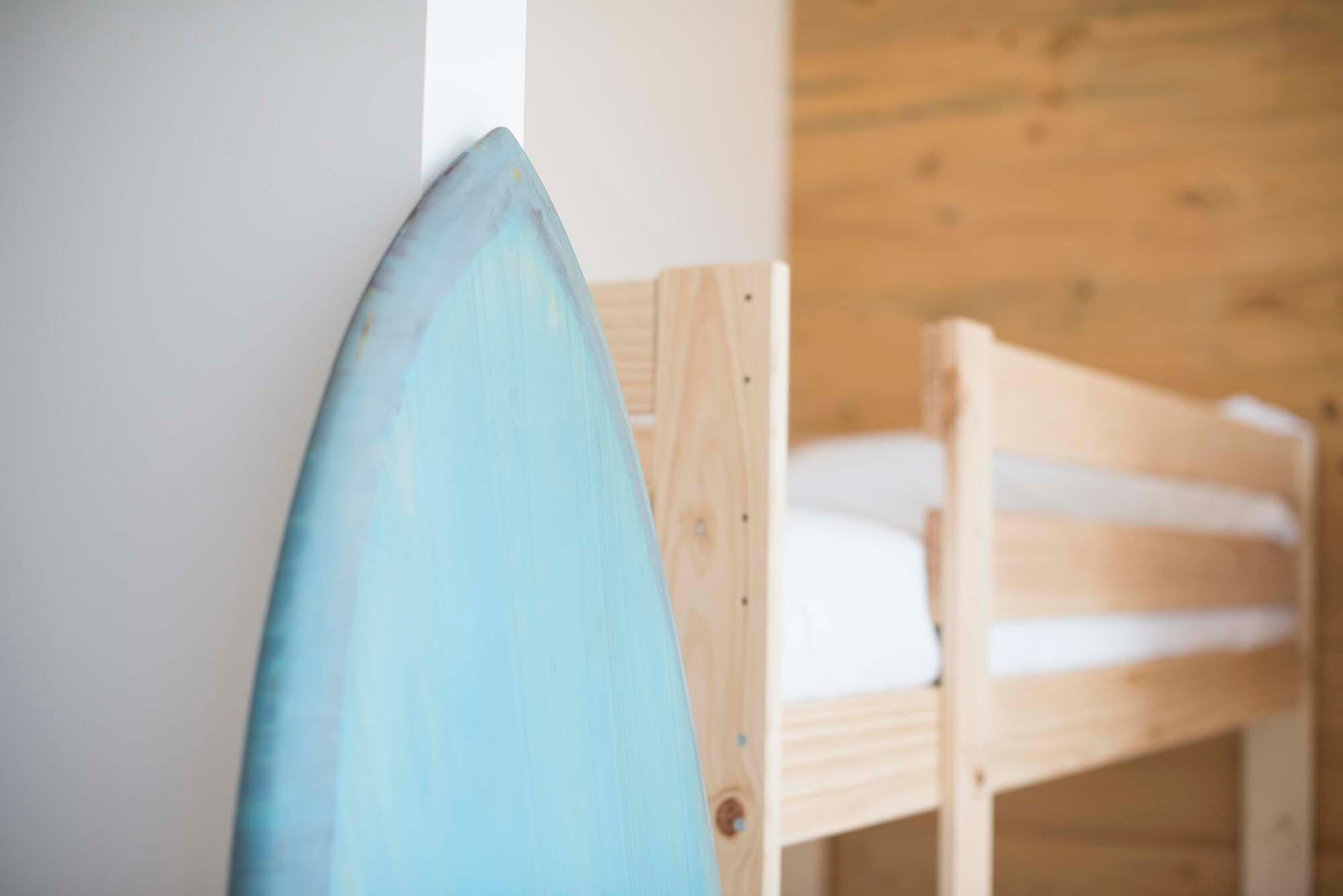 Habitación surf Hostel Sopelana Pais Vasco